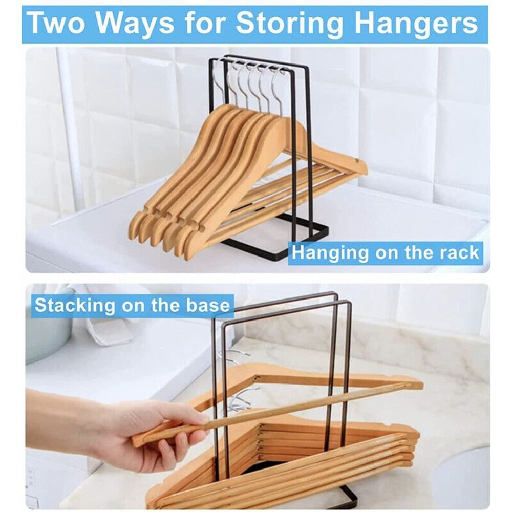 Coat Hanger Stacker Clothes Organizer NEW Metal Rack Stand Storage Holder